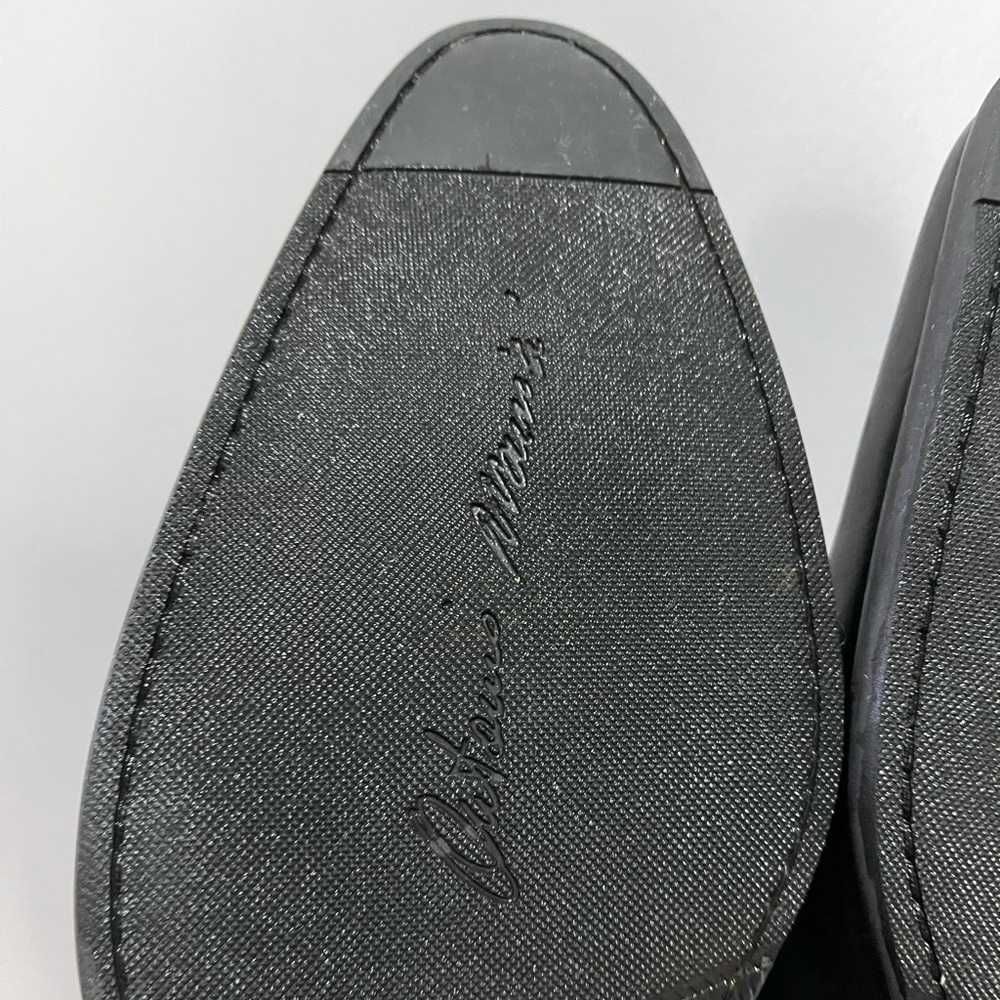 Antonio Maurizi Black leather Dress shoes. Sz 44 - Picture 5 of 11